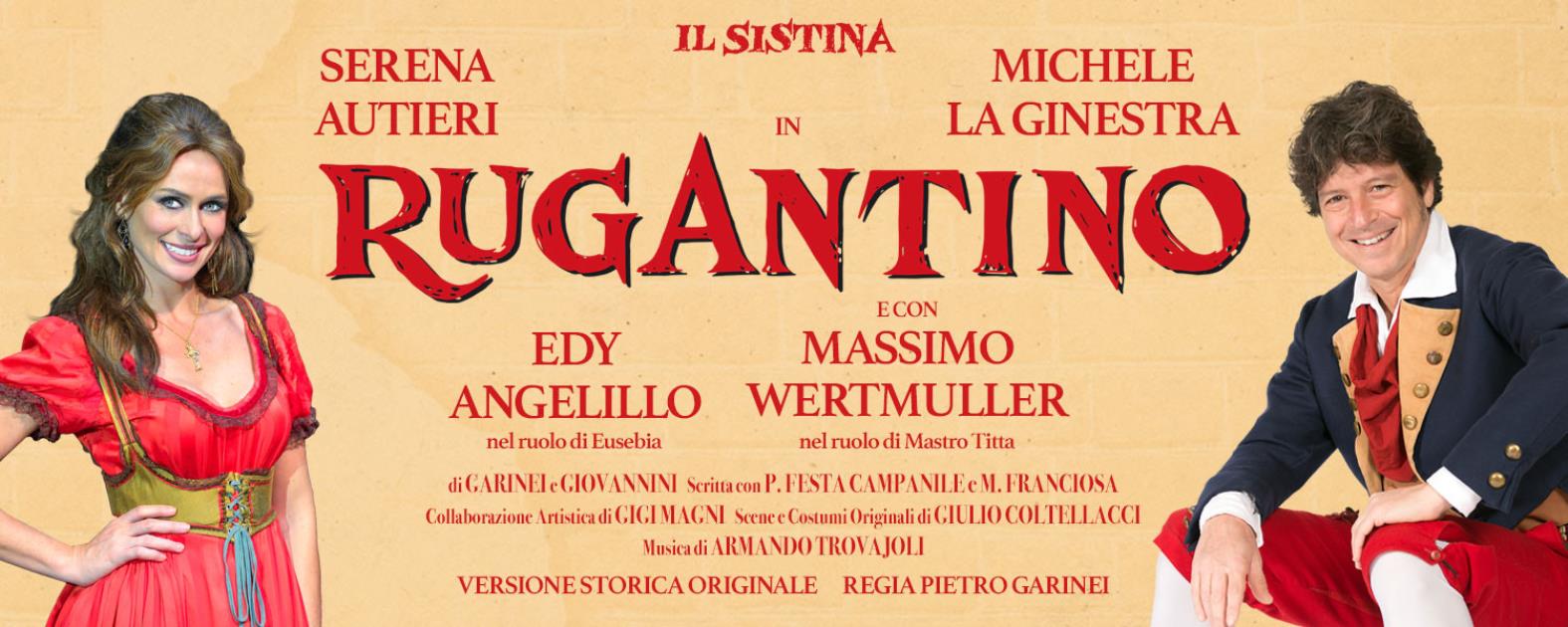 Michele La Ginestra è 'Rugantino' al Teatro Sistina dal 10 marzo. Con lui Edy Angelillo