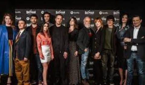 'Batman Unburied' su Spotify nel cast Michele La Ginestra, Nicola Pistoia, Saverio Raimondo e Michela Giraud