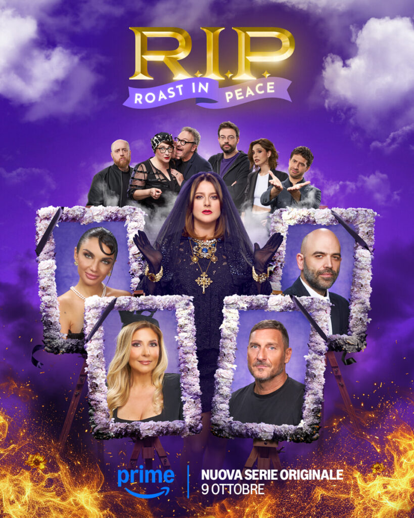 Michela Giraud conduce “Roast in Peace” – il nuovo Comedy Show dal 9 ottobre su Prime Video